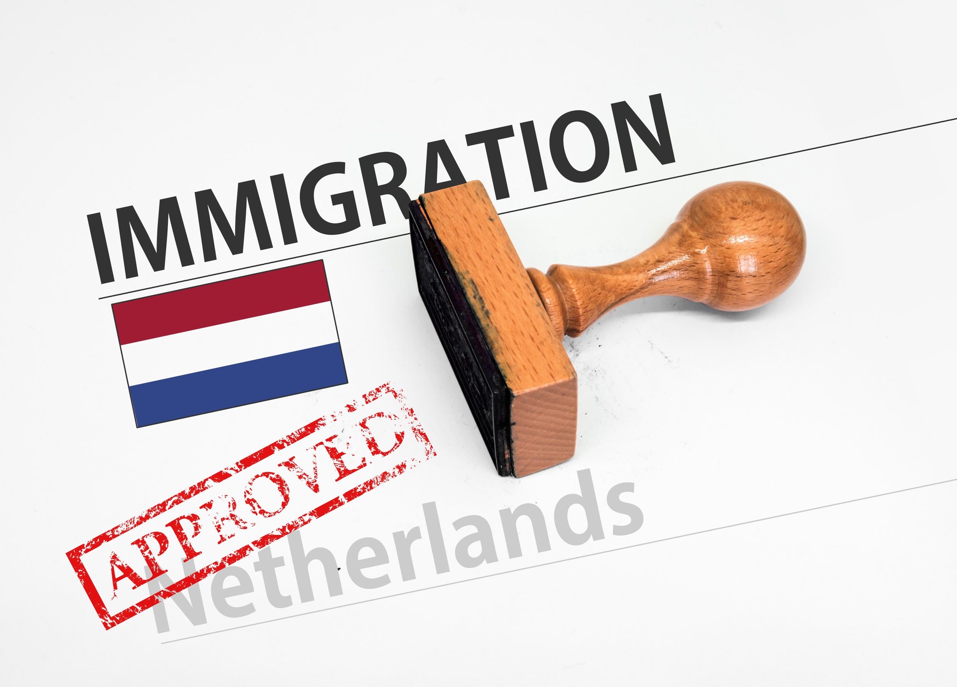 Approved Immigration Netherlands application form